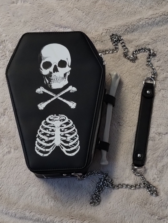 Hot Topic Handbags - Social Collision Coffin Handbag
